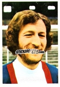 Sticker Dennis Martin - The Wonderful World of Soccer Stars 1974-1975 - FKS