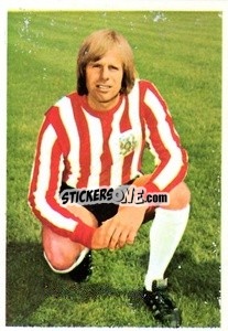 Cromo Edward (Ted) Hemsley - The Wonderful World of Soccer Stars 1974-1975 - FKS