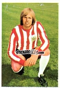 Sticker Edward (Ted) Hemsley - The Wonderful World of Soccer Stars 1974-1975 n. 258 - FKS