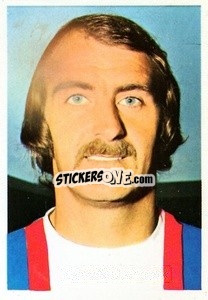 Sticker Frank Clarke - The Wonderful World of Soccer Stars 1974-1975 n. 46 - FKS