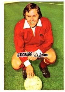 Sticker Frank Spraggon - The Wonderful World of Soccer Stars 1974-1975 - FKS