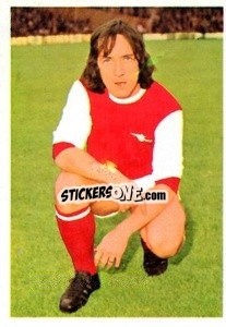 Sticker George Armstrong - The Wonderful World of Soccer Stars 1974-1975 n. 1 - FKS