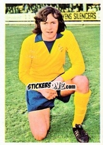 Cromo George Telfer - The Wonderful World of Soccer Stars 1974-1975 n. 117 - FKS