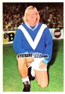 Sticker John Delve - The Wonderful World of Soccer Stars 1974-1975 - FKS