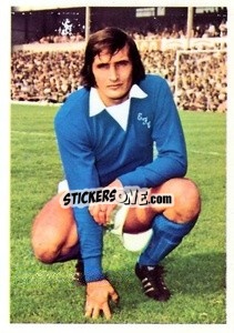 Cromo John Hurst - The Wonderful World of Soccer Stars 1974-1975 - FKS