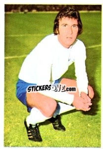 Cromo Kevin Hector - The Wonderful World of Soccer Stars 1974-1975 - FKS