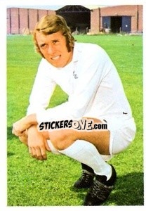 Figurina Mick Jones - The Wonderful World of Soccer Stars 1974-1975 n. 140 - FKS