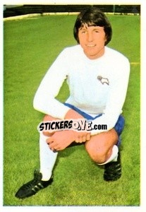 Sticker Roger Davies - The Wonderful World of Soccer Stars 1974-1975 - FKS