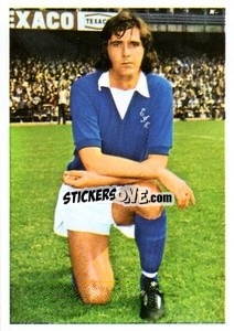 Sticker Roger Kenyon - The Wonderful World of Soccer Stars 1974-1975 n. 111 - FKS