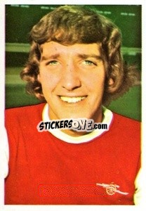 Sticker Sammy Nelson - The Wonderful World of Soccer Stars 1974-1975 - FKS
