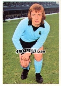 Sticker Willie Carr - The Wonderful World of Soccer Stars 1974-1975 - FKS