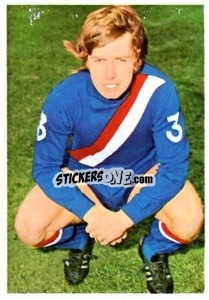Sticker Willie Donachie - The Wonderful World of Soccer Stars 1974-1975 - FKS