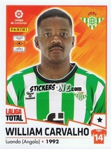 Sticker William Carvalho - LaLiga Total 2022-2023 n. 100 - Panini