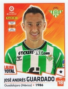Sticker Guardado - LaLiga Total 2022-2023 n. 103 - Panini