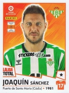 Cromo Joaquín - LaLiga Total 2022-2023 - Panini