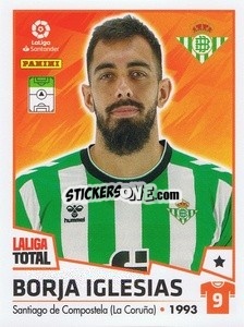 Figurina Borja Iglesias - LaLiga Total 2022-2023 - Panini