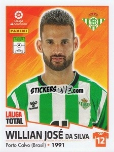Sticker Willian José - LaLiga Total 2022-2023 n. 111 - Panini