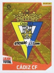 Sticker Escudo Cádiz CF - LaLiga Total 2022-2023 n. 112 - Panini