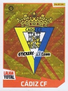 Cromo Escudo Cádiz CF - LaLiga Total 2022-2023 - Panini