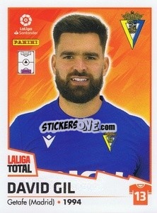 Sticker David Gil - LaLiga Total 2022-2023 n. 114 - Panini