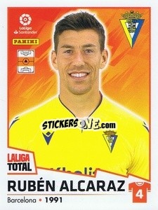 Figurina Rubén Alcaraz - LaLiga Total 2022-2023 - Panini