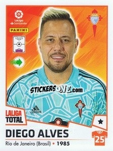 Figurina Diego Alves - LaLiga Total 2022-2023 - Panini