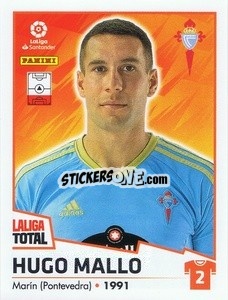 Figurina Hugo Mallo - LaLiga Total 2022-2023 - Panini