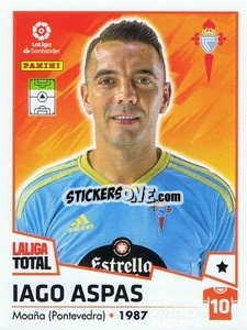 Sticker Iago Aspas - LaLiga Total 2022-2023 n. 151 - Panini