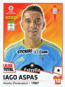 Cromo Iago Aspas - LaLiga Total 2022-2023 - Panini