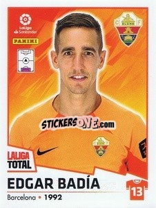 Figurina Edgar Badía - LaLiga Total 2022-2023 - Panini