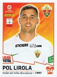 Sticker Pol Lirola - LaLiga Total 2022-2023 n. 164 - Panini