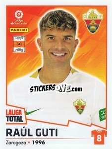 Sticker Raúl Guti - LaLiga Total 2022-2023 n. 169 - Panini