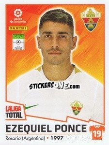 Figurina Ezequiel Ponce - LaLiga Total 2022-2023 - Panini