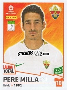 Figurina Pere Milla - LaLiga Total 2022-2023 - Panini