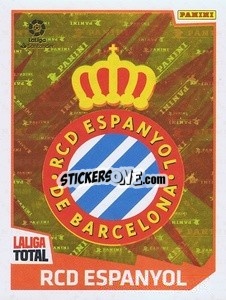 Cromo Escudo RCD Espanyol