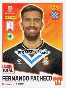 Cromo Fernando Pacheco - LaLiga Total 2022-2023 - Panini