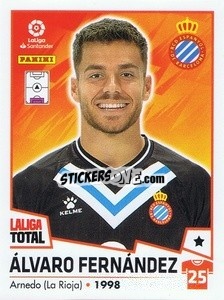 Figurina Álvaro Fernández - LaLiga Total 2022-2023 - Panini