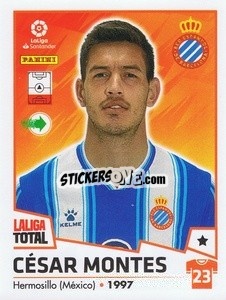 Figurina César Montes - LaLiga Total 2022-2023 - Panini