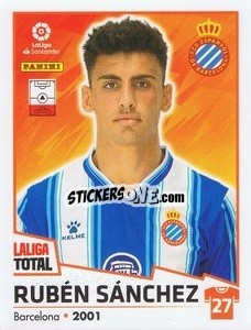 Figurina Rubén Sánchez - LaLiga Total 2022-2023 - Panini