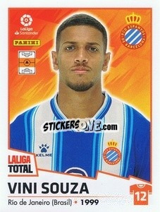 Sticker Vini Souza - LaLiga Total 2022-2023 n. 189 - Panini