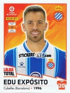 Cromo Edu Expósito - LaLiga Total 2022-2023 n. 195 - Panini