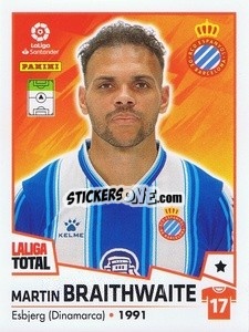 Sticker Braithwaite - LaLiga Total 2022-2023 - Panini