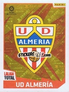 Cromo Escudo UD Almería - LaLiga Total 2022-2023 - Panini