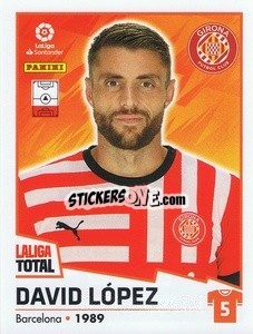 Figurina David López - LaLiga Total 2022-2023 - Panini