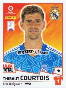 Figurina Courtois - LaLiga Total 2022-2023 - Panini