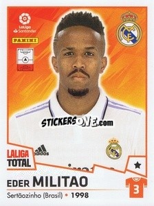 Sticker Militao - LaLiga Total 2022-2023 n. 248 - Panini