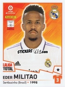 Sticker Militao - LaLiga Total 2022-2023 - Panini