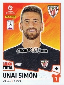 Cromo Unai Simón - LaLiga Total 2022-2023 - Panini