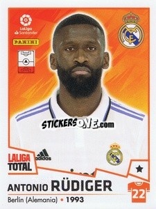 Sticker Rüdiger - LaLiga Total 2022-2023 n. 250 - Panini
