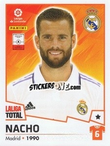 Figurina Nacho - LaLiga Total 2022-2023 - Panini